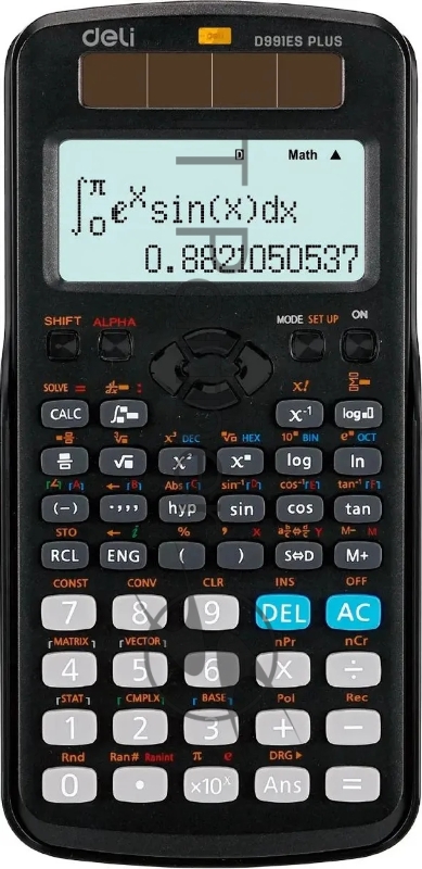 Калькулятор научный Deli ED991ES черный