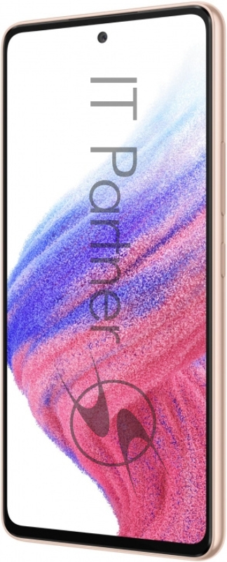 Смартфон Samsung SM-A536E Galaxy A53 5G 256Gb 8Gb оранжевый моноблок 3G 4G 2Sim 6.5 1080x2400 Android 12 64Mpix 802.11 a/b/g/n/ac NFC GPS GSM900/1800 GSM1900 Ptotect microSD max1024Gb