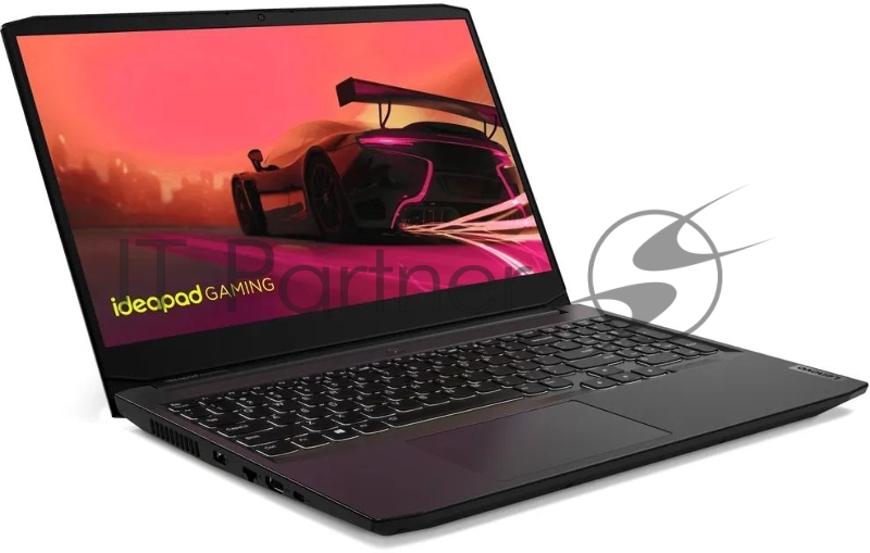 Ноутбук Lenovo IP Gaming 3 15IHU6 Core i7 11370H 16Gb 1Tb SSD256Gb NVIDIA GeForce RTX 3050 Ti 4Gb 15.6 IPS FHD (1920x1080) noOS black WiFi BT Cam