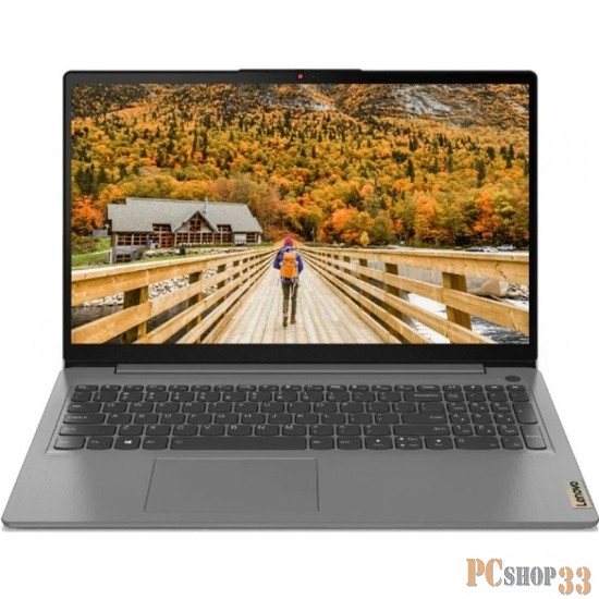 Ноутбук Lenovo IdeaPad 3 15ITL6 Core i3 1115G4 4Gb SSD256Gb Intel UHD Graphics 15.6 IPS FHD (1920x1080) noOS grey WiFi BT Cam