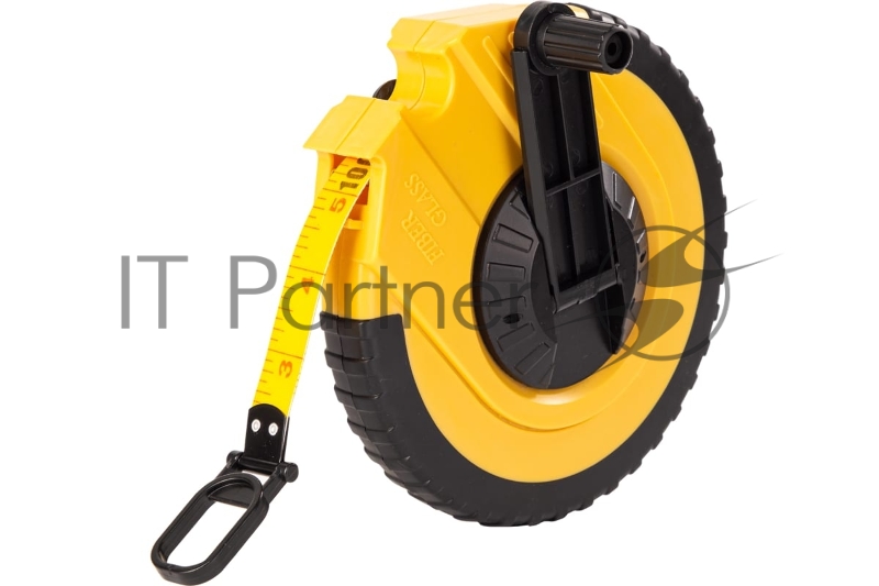 Мерная лента Deli DL9830ZY 30м x 14.5мм Ударопрочный корпус. Основной класс точности. Метрическое полотно из стекловолокна и ПВХ.