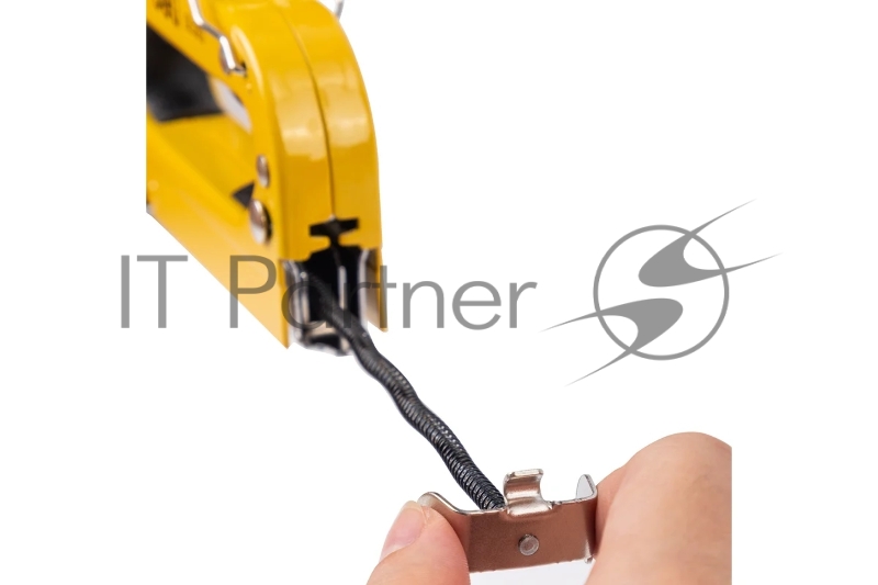 Мебельный степлер Deli DL1313 3-в-1. 4-8мм. 0,6 кг. Полностью стальная конструкция. Подходит для D/U/T.