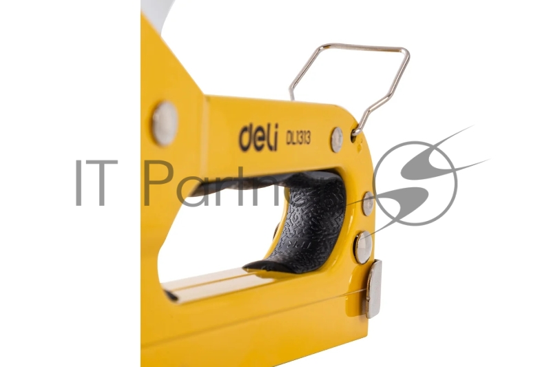 Мебельный степлер Deli DL1313 3-в-1. 4-8мм. 0,6 кг. Полностью стальная конструкция. Подходит для D/U/T.