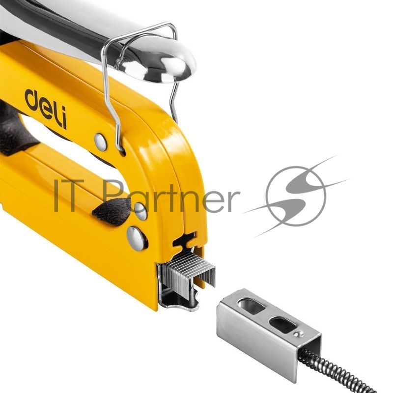 Мебельный степлер Deli DL238105 с набором скоб + антистеплер Набор: 2000шт дверные гвозди. 2000шт Т-гвозди. 2000шт U-гвозди. 1шт скобоудалитель.