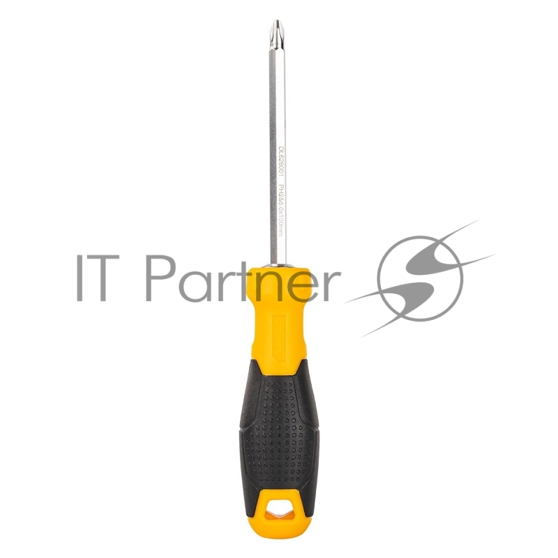 Двухсторонняя отвертка Deli DL626001 PH2+SL6x100мм Спецификация продукта.: 6/PH2x100мм. Материал хвостовика: Cr-V. Длина: 210 мм. Длина: 100 мм. Диаметр хвостовика: 6,3 мм.