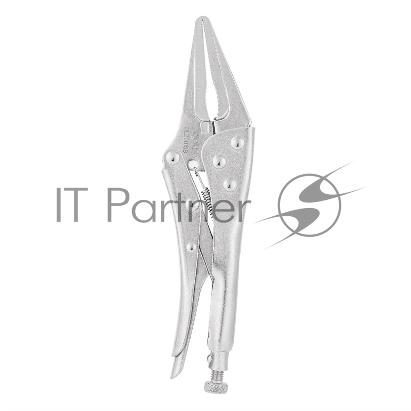 Зажимные клещи удлиненные Deli DL20015B 9 Рабочий ход 70 мм. Материал высокоуглеродистая сталь CrMo. Регулировочный винт. Быстросъёмная ручка.