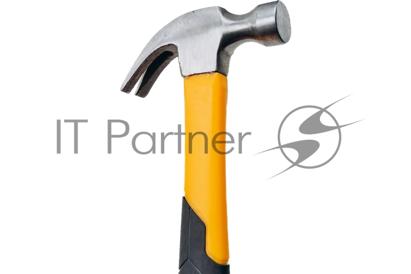 Молоток-гвоздодер Deli DL5002 500 гр Фибергласовая рукоять.