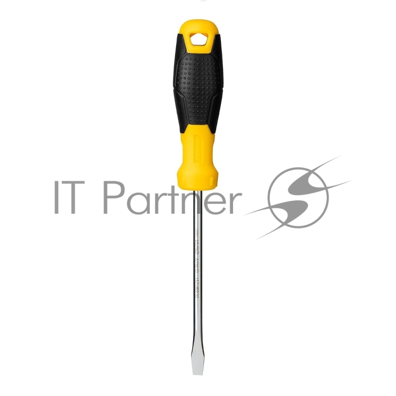 Шлицевая отвертка Deli DL6361251 6х125мм Материал: CR-V. Двухкомпонентная ручка. Хромированная.