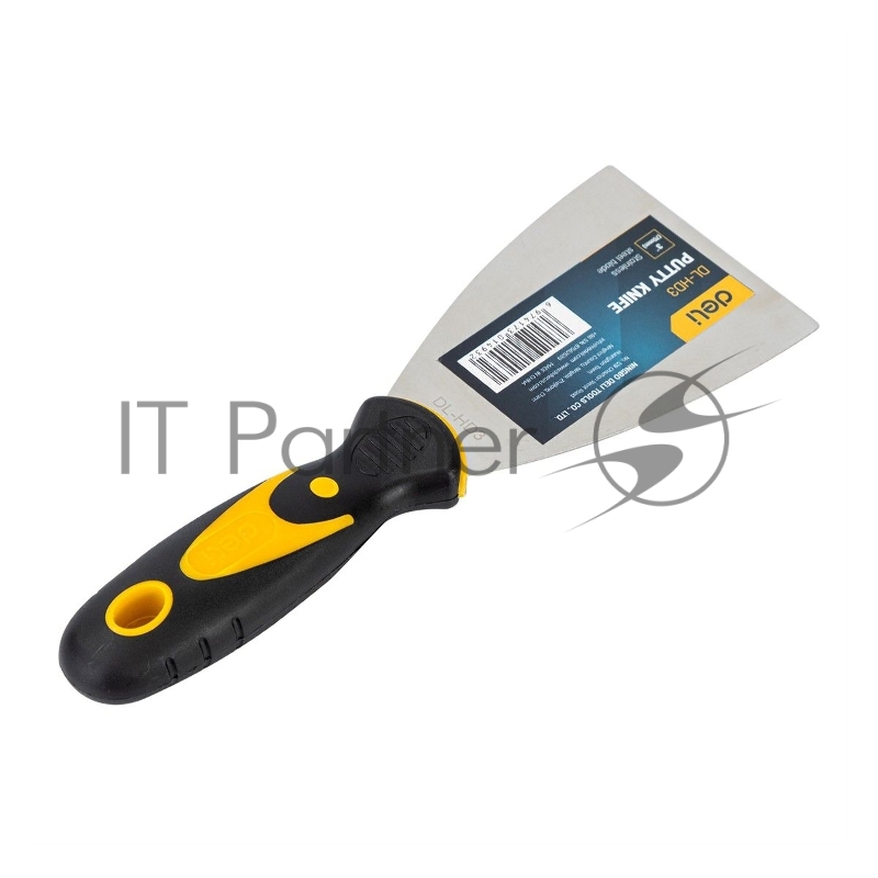 Шпатель Deli DL-HD3 75мм Размер: 75 мм. Длина 12 мм. Нержавеющая сталь.