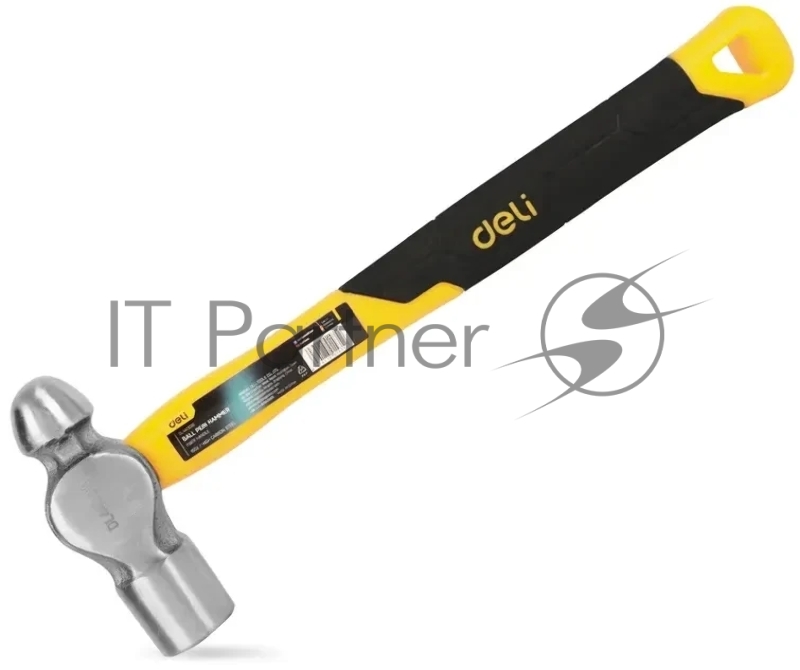 Рихтовочный молоток Deli DL443016 450 гр Фибергласовая рукоять.