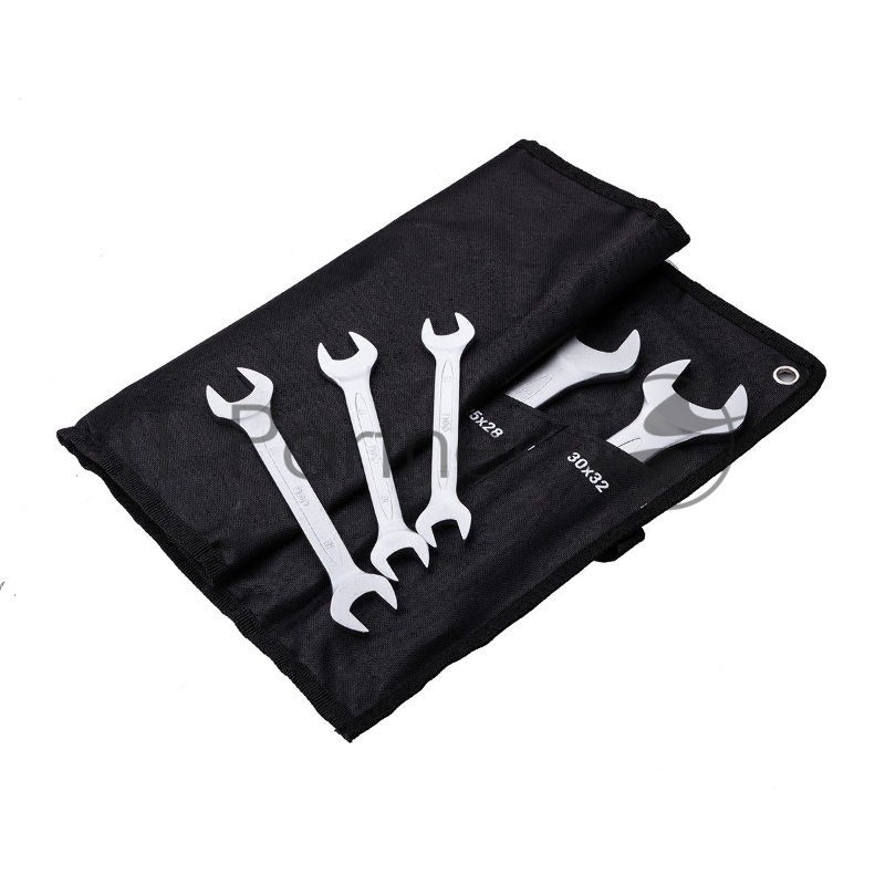 Набор двусторонних гаечных ключей 12 шт Deli DL160012A Спецификация: 6x7мм, 8x9мм, 10x11мм, 12x13мм, 14x15мм, 16x17мм, 18x19мм, 20x22мм, 21x23мм, 24x27мм, 25x28мм, 30x32мм. Матовая хромированная поверхность. Тканевая упаковка.