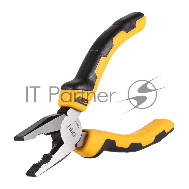 Комбинированные плоскогубцы Deli DL2006 6 Размер: 6 дюймов. Высококачественная углеродистая сталь. Двухкомпонентная ручка.