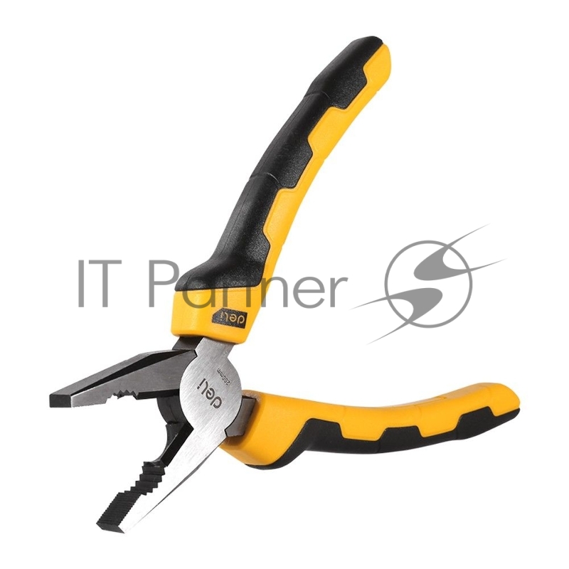 Комбинированные плоскогубцы Deli DL2008 8 Размер: 8 дюймов. Высококачественная углеродистая сталь. Двухкомпонентная ручка.