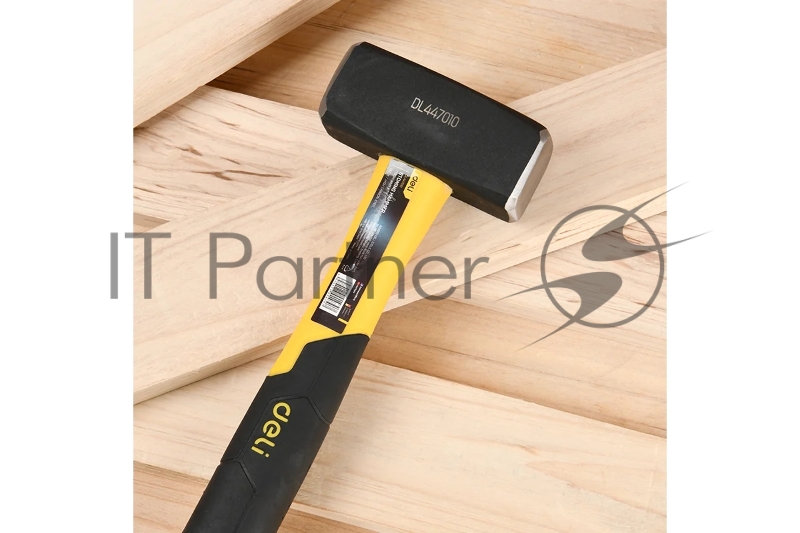 Кувалда Deli DL447010 1000 гр Фибергласовая рукоять.