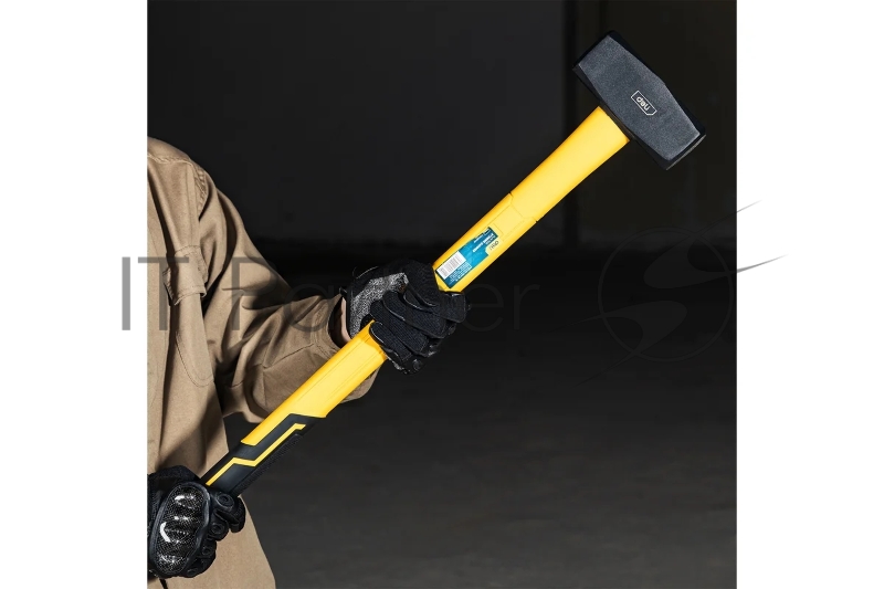 Кувалда Deli DL447030 3000 гр Фибергласовая рукоять.