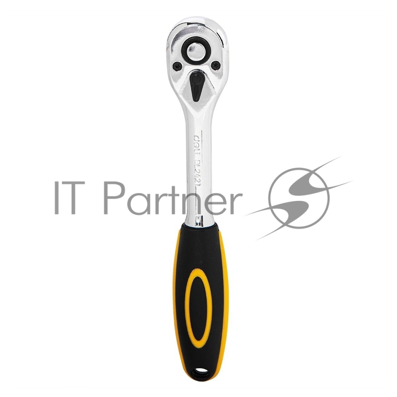 Ключ-трещотка Deli DL2421 3/8 Размер: 200 мм. Двухкомпонентная трещотка, 45 T (зубья), шестерня Cr-Mo, быстросъемная.