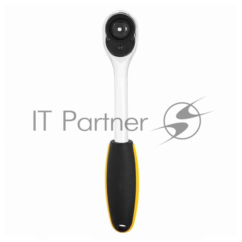 Ключ-трещотка Deli DL2521 1/2 Размер: 254 мм. Двухкомпонентная трещотка, 45 T (зубья), шестерня Cr-Mo, быстросъемная.