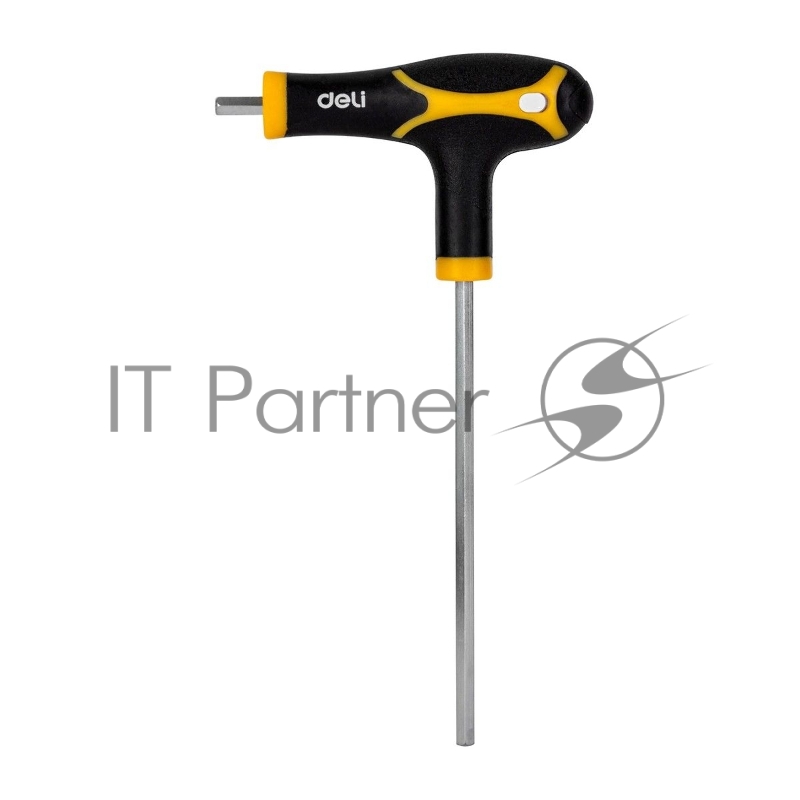 Набор шестигранных ключей Deli DL233108 8 шт. Материал: CR-V. Спецификация: 2x75 мм/2,5x75 мм/3x100 мм/4x100 мм/5x150 мм/6x150 мм/8x200 мм/10x200 мм. Удобная рукоять.