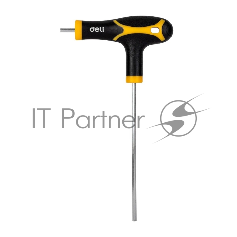 Набор шестигранных ключей Deli DL233108 8 шт. Материал: CR-V. Спецификация: 2x75 мм/2,5x75 мм/3x100 мм/4x100 мм/5x150 мм/6x150 мм/8x200 мм/10x200 мм. Удобная рукоять.