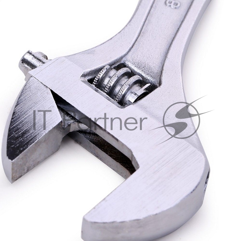 Разводной ключ Deli DL008A 8 Длина: 200 мм. Регулируемый размер зажима: 0-28 мм. Кованая специальная инструментальная сталь. Хромированная отделка.