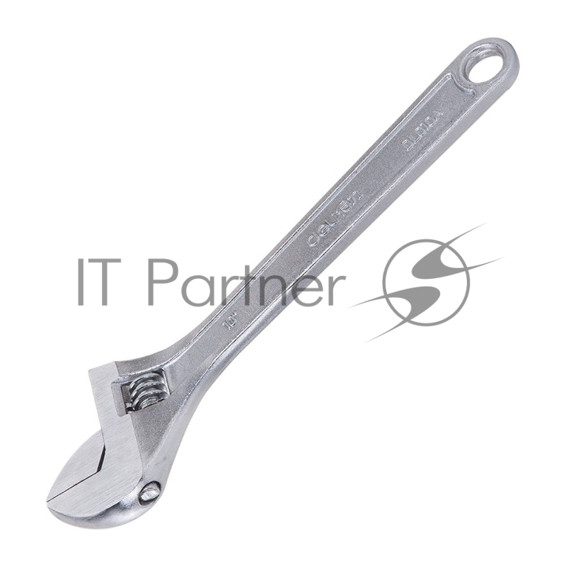 Разводной ключ Deli DL010A 10 Длина: 250 мм. Регулируемый размер зажима: 0-30 мм. Кованая специальная инструментальная сталь. Хромированная отделка.