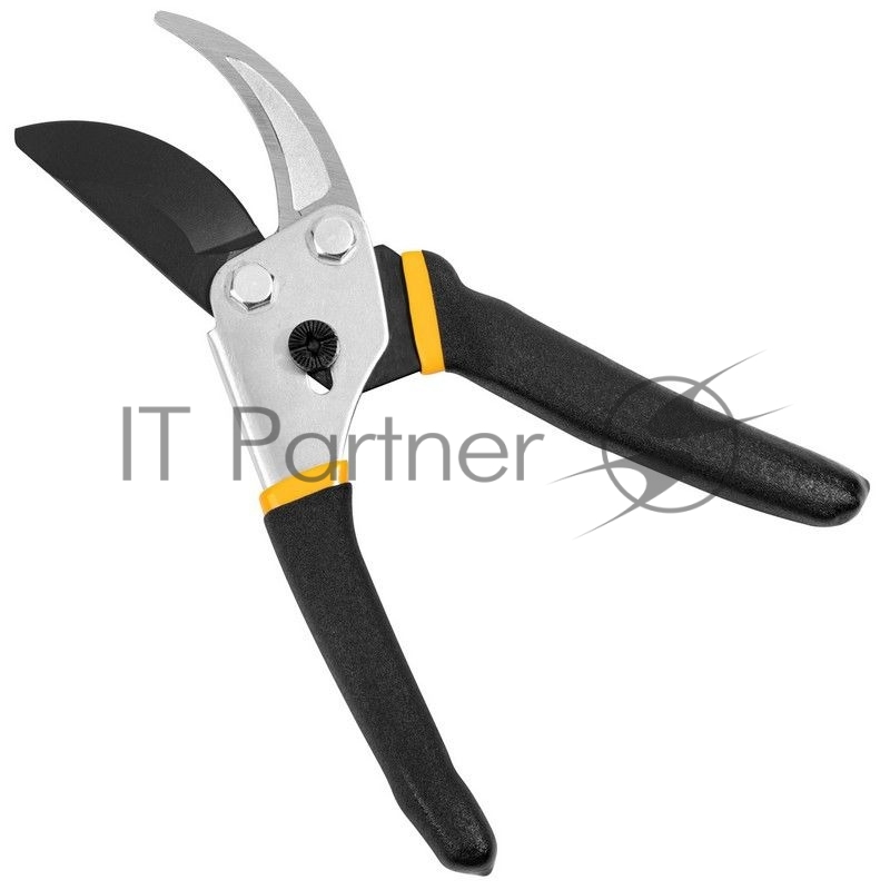 Секатор Deli DL580204 Размер 200 мм. Макс диаметр резки 15 мм. Сталь 55С. Термообработанная поверхность. Тефлоновая уплотнённая пластиковая ручка.