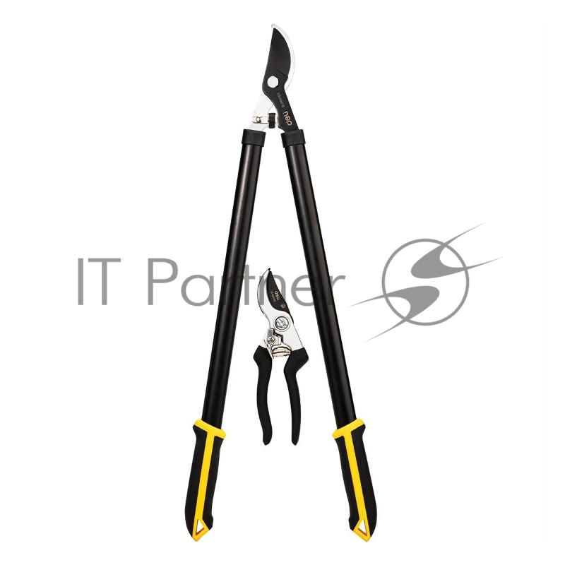 Набор сучкорез + секатор Deli DL580002 Набор из двух предметов. Сталь 55С. Термообработанная поверхность. Комбинированная ручка с полипропиленновым и термопластичным покрытием.