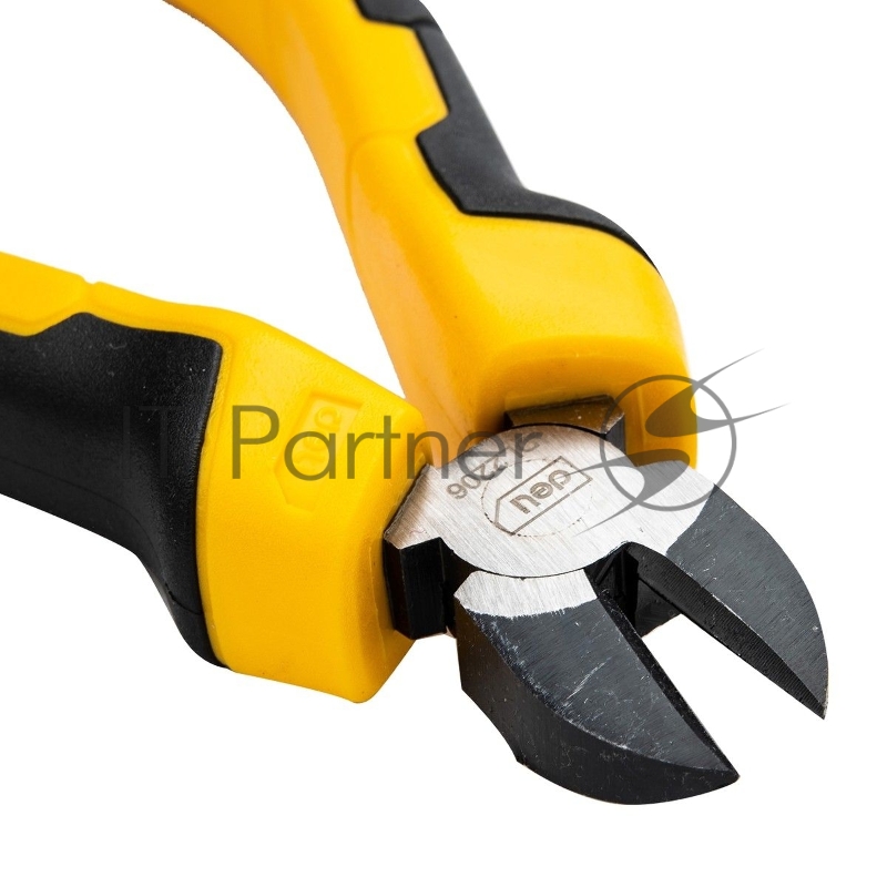 Диагональные бокорезы Deli DL2206 6 Высоко-углеродистая сталь. Двухкомпонентная ручка.