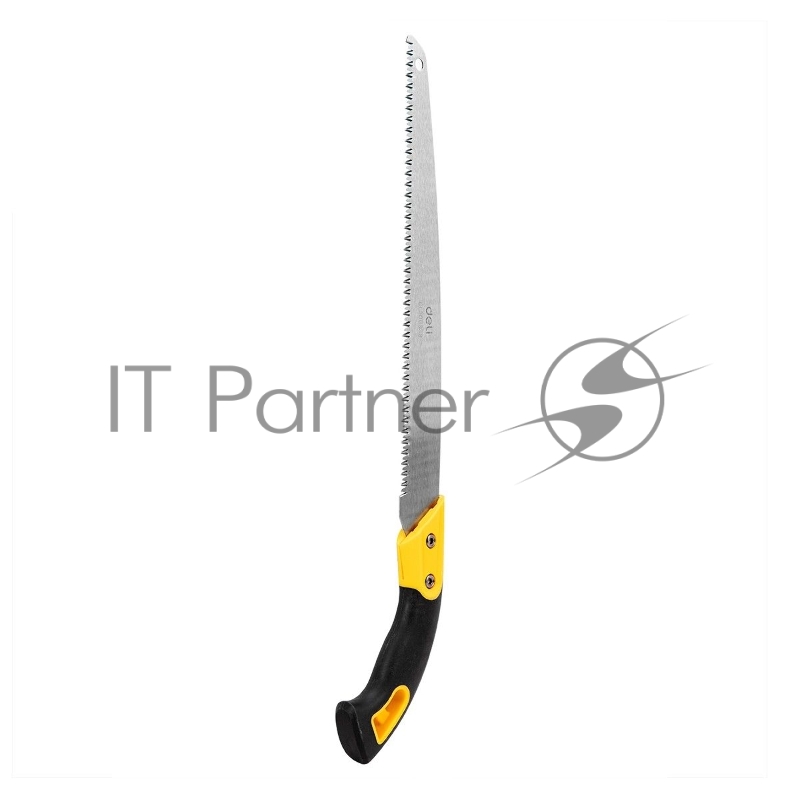 Садовая пила Deli DL580933 330мм 13. Сталь SK5. Шаг зубьев 7 TPI. Обрезиненая ручка. Шлифовка зубов с 3-х сторон, двухрядное распределение кромок