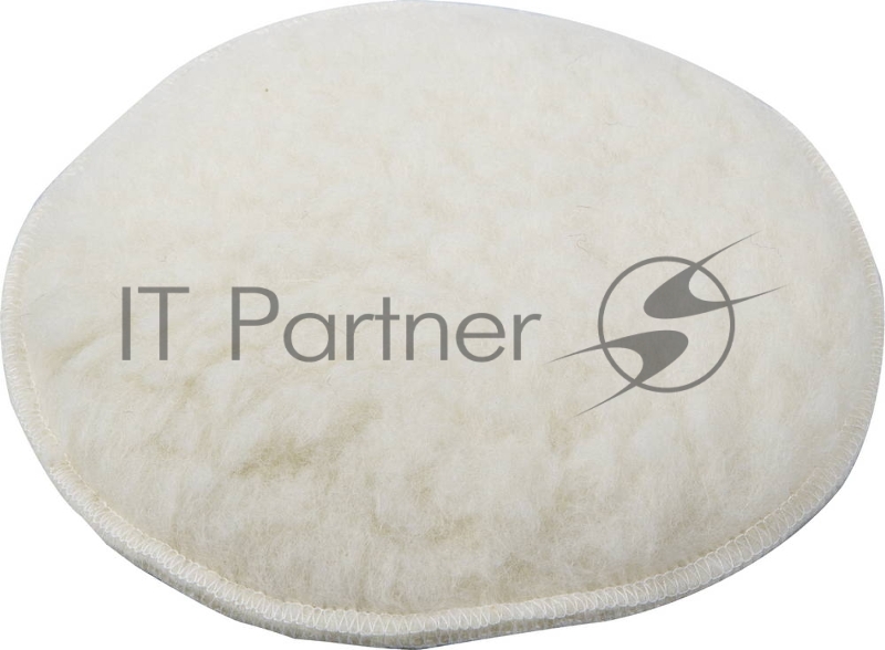 Круг полировальный ЗУБР 3596-125 из натурального меха на липучке 125мм