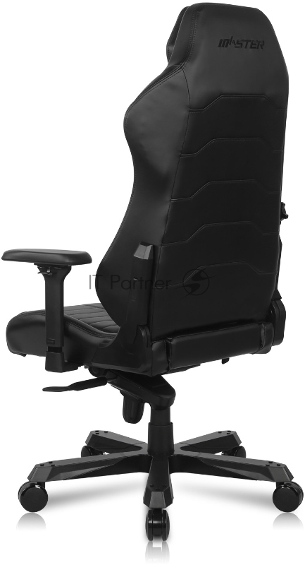 Компьютерное кресло DXRacer Master Iron Max up to 140kg, multiblock, 4D armrest, leatherette, recline 170, 3 wheels, black