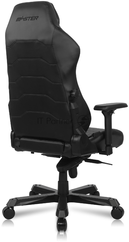Компьютерное кресло DXRacer Master Iron Max up to 140kg, multiblock, 4D armrest, leatherette, recline 170, 3 wheels, black