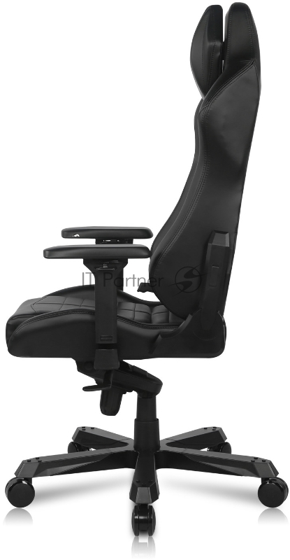 Компьютерное кресло DXRacer Master Iron Max up to 140kg, multiblock, 4D armrest, leatherette, recline 170, 3 wheels, black