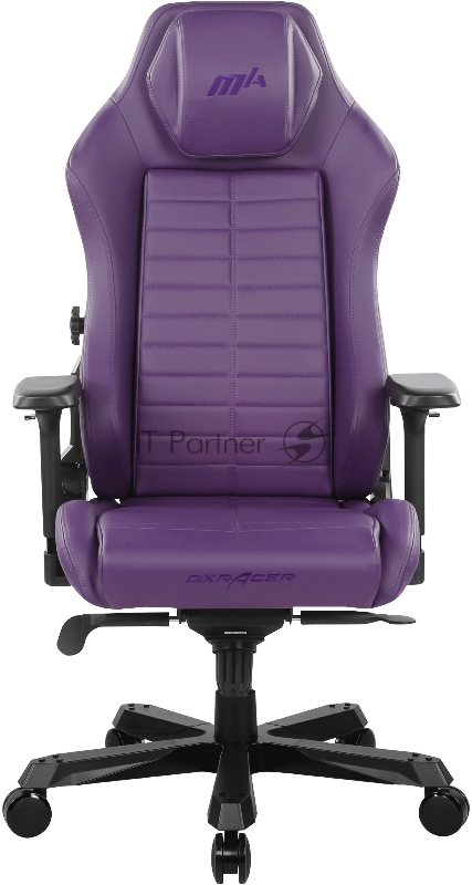 Компьютерное кресло DXRacer Master Iron Max up to 140kg, multiblock, 4D armrest, leatherette, recline 170, 3 wheels, violet