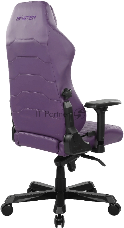 Компьютерное кресло DXRacer Master Iron Max up to 140kg, multiblock, 4D armrest, leatherette, recline 170, 3 wheels, violet