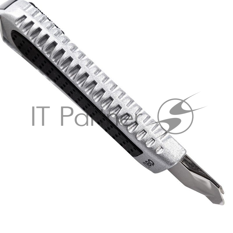 Универсальный нож Deli DL4255 18мм Лезвие SK2. Алюминиевый корпус. Общая длина: 155 мм.