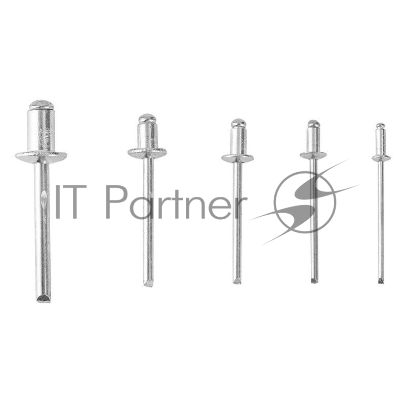 Набор заклепок Deli DL236906 75 шт (2.4мм,3.2мм,4.0мм,4.8мм,6.0мм) * 15 шт Пластиковая коробка.