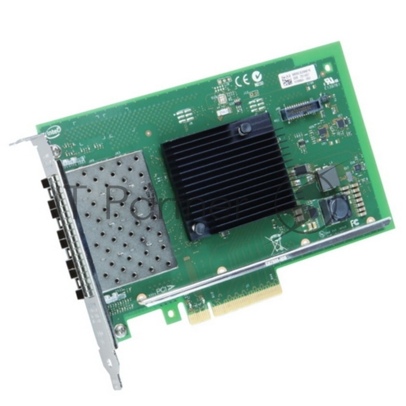 Сетевой адаптер Intel X710-DA4 Ethernet Converged Network Adapter 4x SFP+ port 10GbE/1GbE, PCI-E v3 x8, iSCSI, FCoE, NFS, VMDq. PCI-SIG* SR-IOV