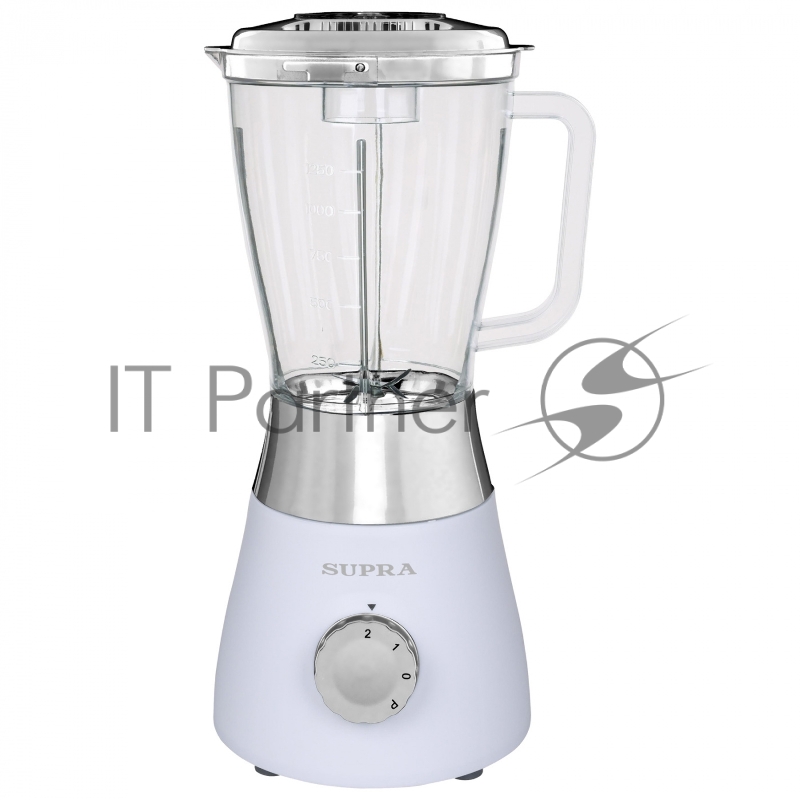 Стационарный блендер SUPRA HBS-123, 450 Вт, пластик, стакан 1.5 л, импульсный режим