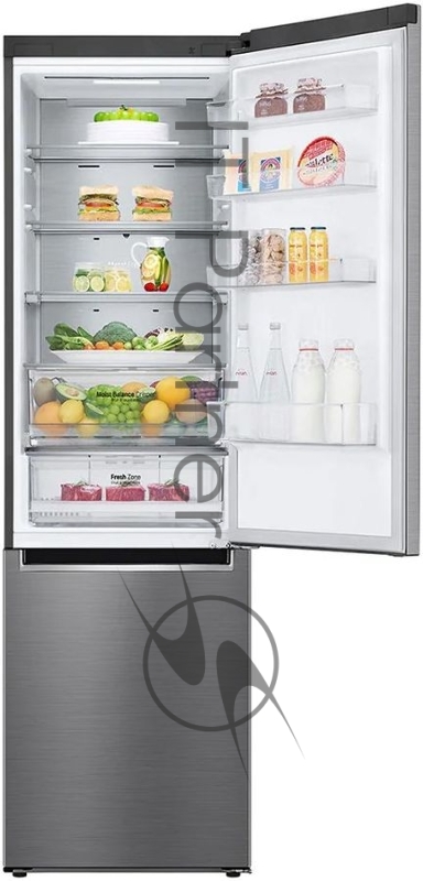 Холодильник LG DoorCooling+ с нижней морозильной камерой