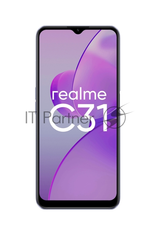 Смартфон Realme C31 64Gb 4Gb серебристый моноблок 3G 4G 6.52 720x1600 Android 11 13Mpix 802.11 b/g/n NFC GPS GSM900/1800 GSM1900 TouchSc microSD