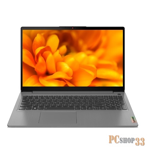 Ноутбук Lenovo IdeaPad 3 15ITL6 Pentium Gold 7505 4Gb SSD256Gb Intel UHD Graphics 15.6 IPS FHD (1920x1080) noOS grey WiFi BT Cam