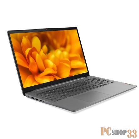 Ноутбук Lenovo IdeaPad 3 15ITL6 Pentium Gold 7505 4Gb SSD256Gb Intel UHD Graphics 15.6 IPS FHD (1920x1080) noOS grey WiFi BT Cam