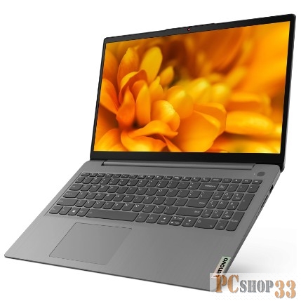 Ноутбук Lenovo IdeaPad 3 15ITL6 Pentium Gold 7505 4Gb SSD256Gb Intel UHD Graphics 15.6 IPS FHD (1920x1080) noOS grey WiFi BT Cam