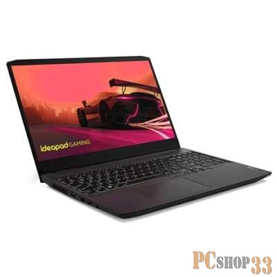 Ноутбук Lenovo IP Gaming 3 15ACH6 Ryzen 5 5600H 16Gb SSD512Gb NVIDIA GeForce RTX 3050 Ti 4Gb 15.6 IPS FHD (1920x1080) noOS black WiFi BT Cam