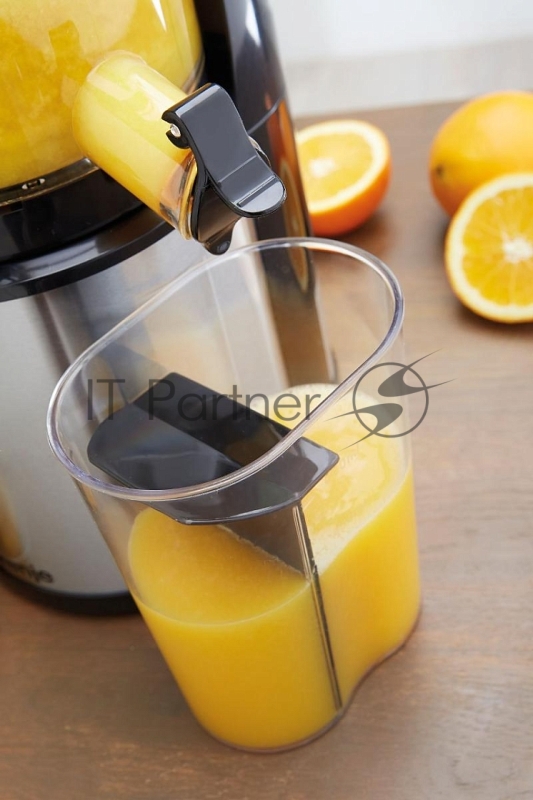 Соковыжималка шнековая Gorenje JC4800VWY черный/нержавеющая сталь
