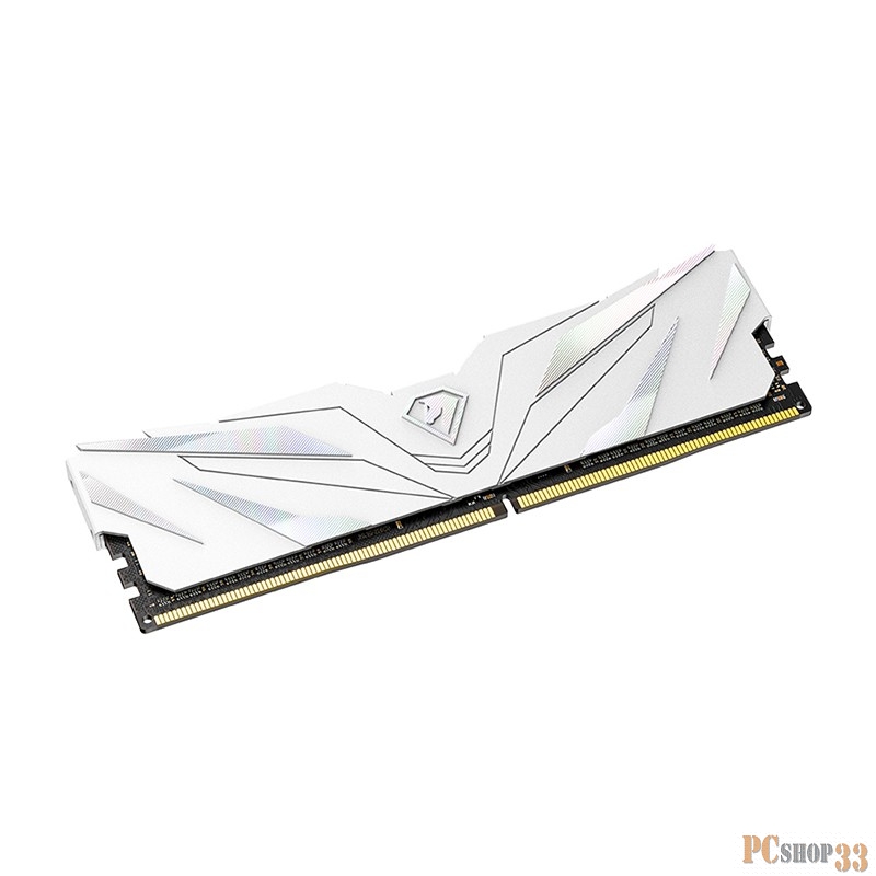 Модуль памяти DDR 4 DIMM 16Gb (8Gbx2) PC28800, 3600Mhz, Netac Shadow II NTSWD4P36DP-16W C18 White, с радиатором