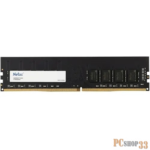 DDR 4 DIMM 32Gb PC25600, 3200Mhz, Netac NTBSD4P32SP-32J C22