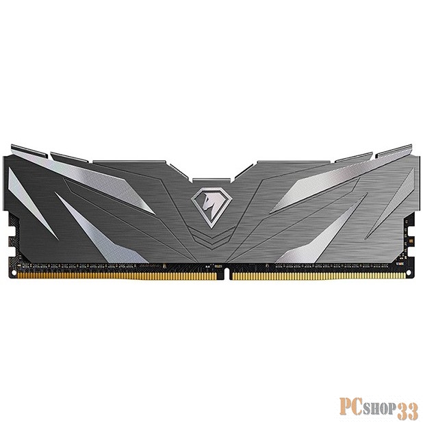 Модуль памяти DDR 4 DIMM 8Gb PC28800, 3600Mhz, Netac Shadow II NTSWD4P36SP-08K C18 Black, с радиатором