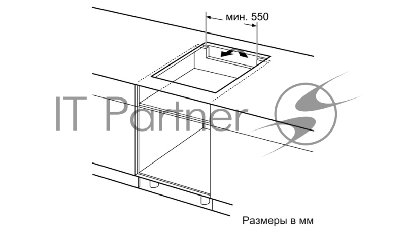 Варочная поверхность Bosch PIF651FC1E черный